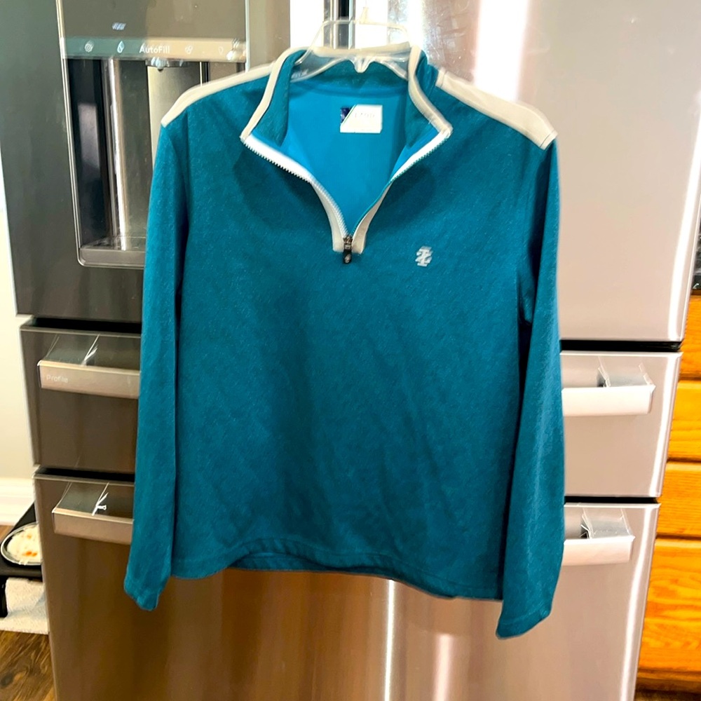 IZOD GOLF 1/4 ZIP Pullover Men’s small golf dress professional great for teacher